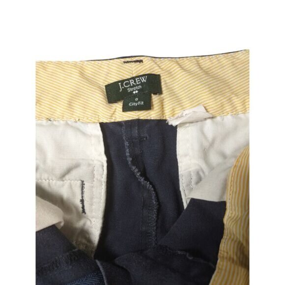 J. Crew Womens Bermuda Shorts SIZE 0 Black Cotton City Fit‎ Classic Casual - Picture 2 of 6